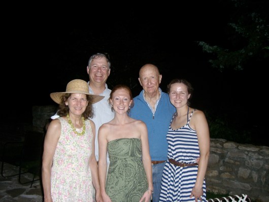 With the Kempers for Meg's 28th Birthday