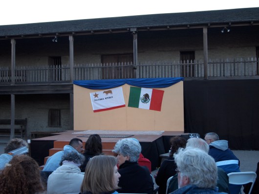 The stage at Petaluma Adobe State Historic Park