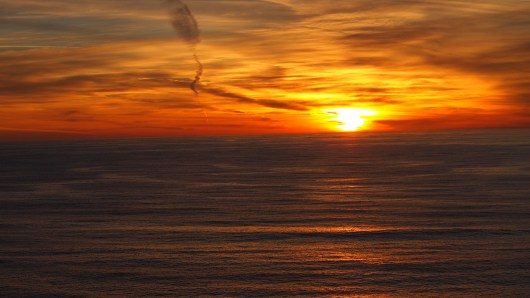 Shooting into Sunset